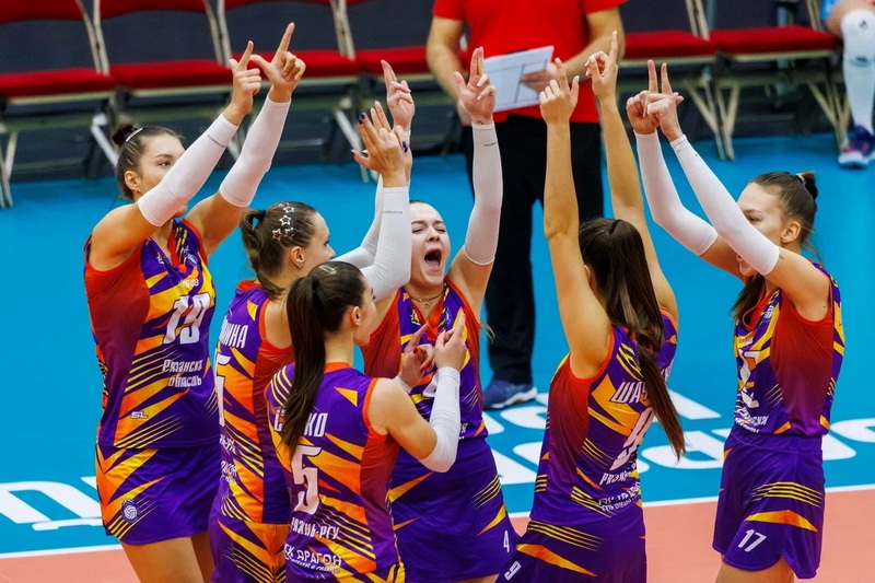 ВК «Рязань-РГУ» победил в игре с соперницами из Челябинска